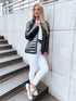 Leichte Damen Steppjacke mit Stehkragen | Taillenbetont Warm & Stilvoll